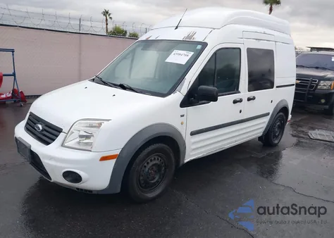 2013 Ford Transit Connect Xlt from USA, damaged, VIN NM0LS6BN5DT127640